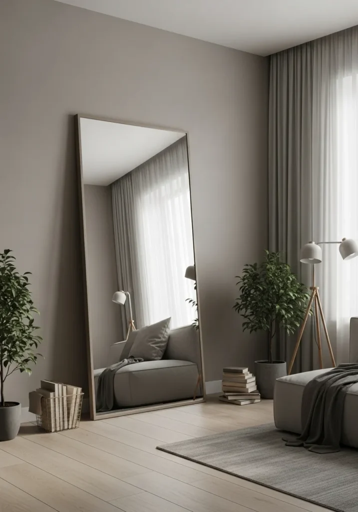 Mirrors-to-Expand-Space