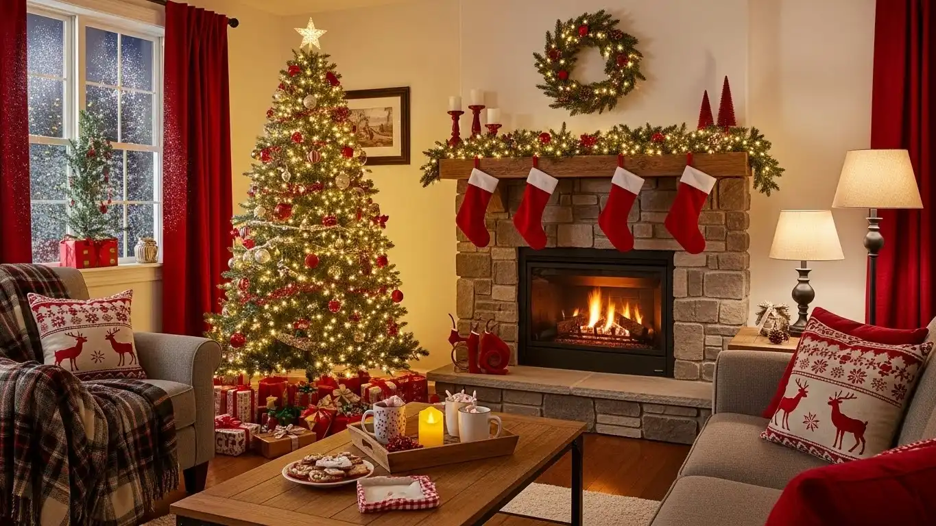 christmas-living-room-decoration-for-a-cozy-holiday