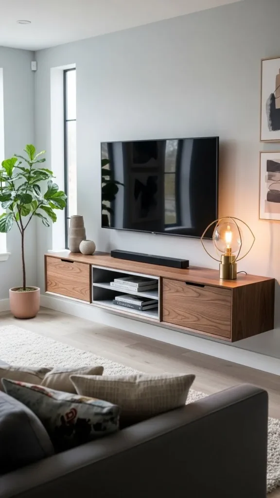 Floating-Media-Console
