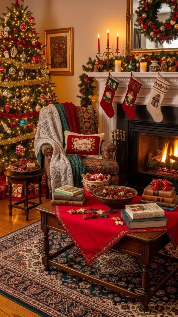 vintage-christmas-living-room