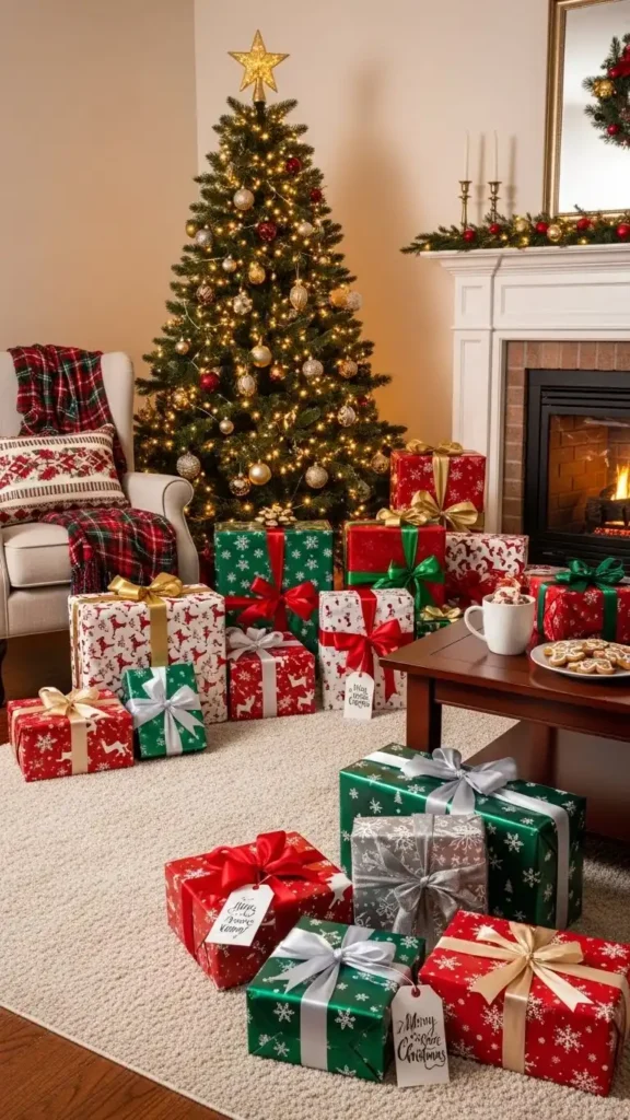 display-wrapped-gifts-early