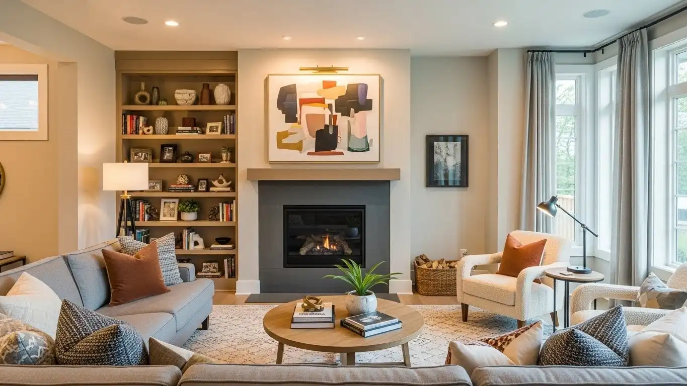 Living-Room-Layouts -with-Fireplace-Ideas
