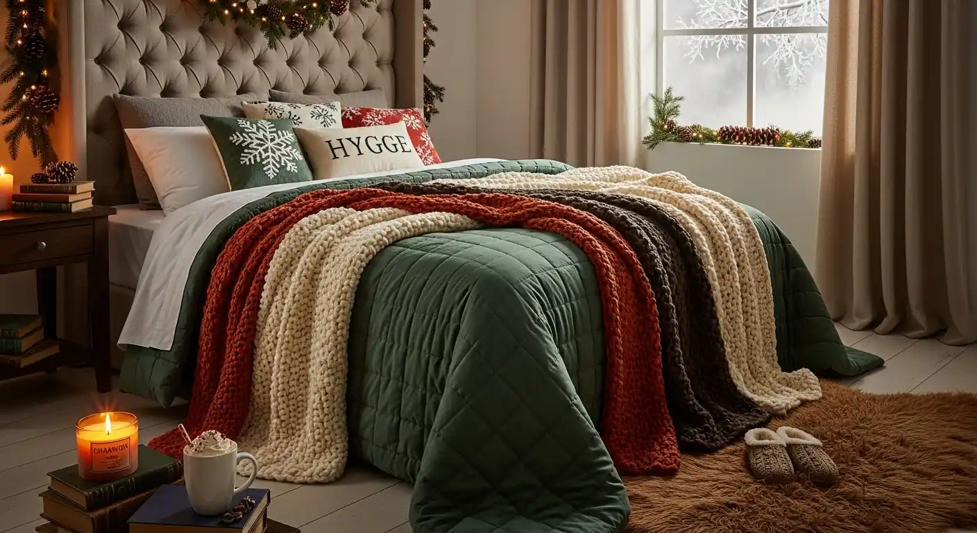 cozy-winter-bedroom- decor