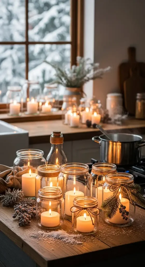 candlelit-glass-jar-groupings