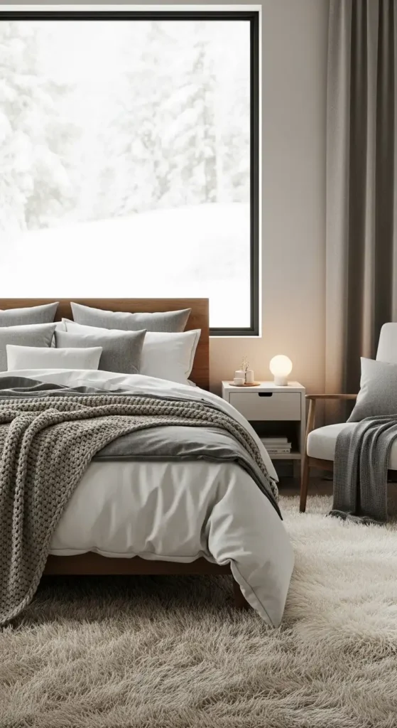 place-a-plush-high-pile-rug-beside-the-bed