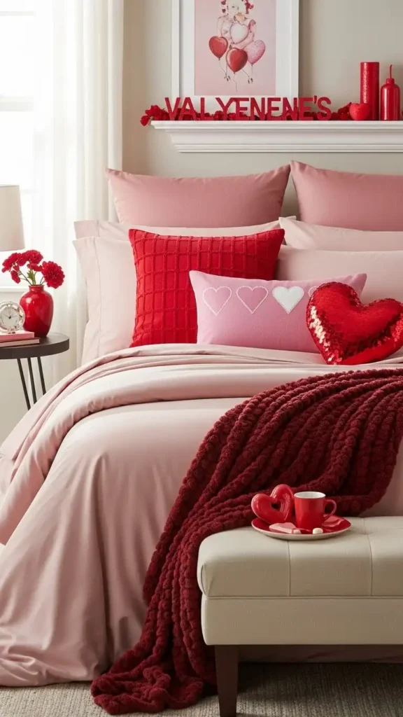 red-and-pink-bedding