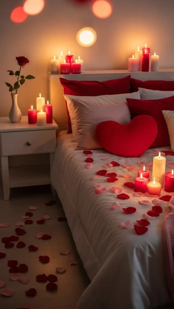 romantic-candle-clusters