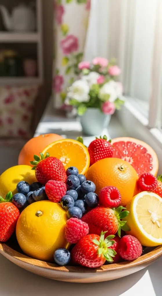 display-seasonal-fruits
