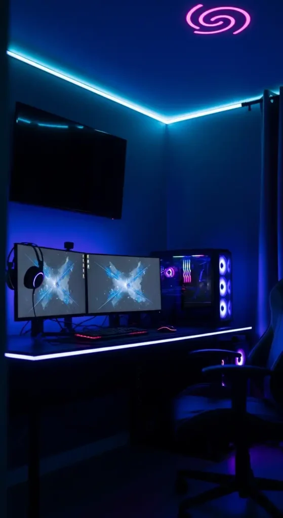 futuristic-led-lighting-setup