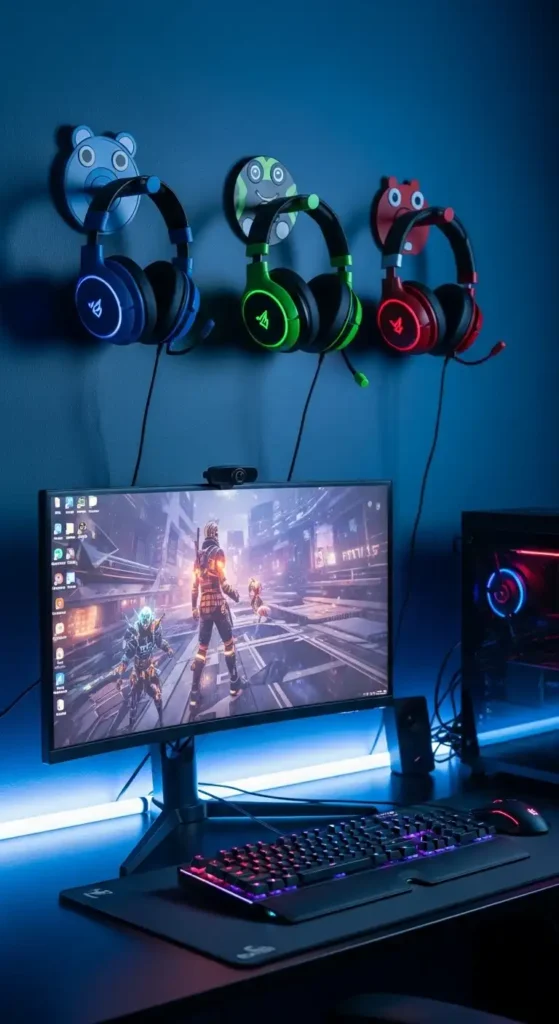 Wall-Mounted-Headset-Holders