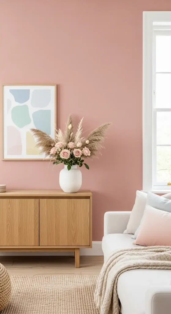 blush-pink-accent-walls