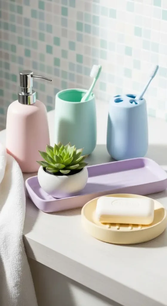 pastel-bathroom-accessories