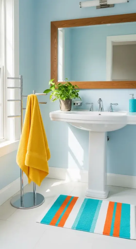add-bright-towels-and-mats