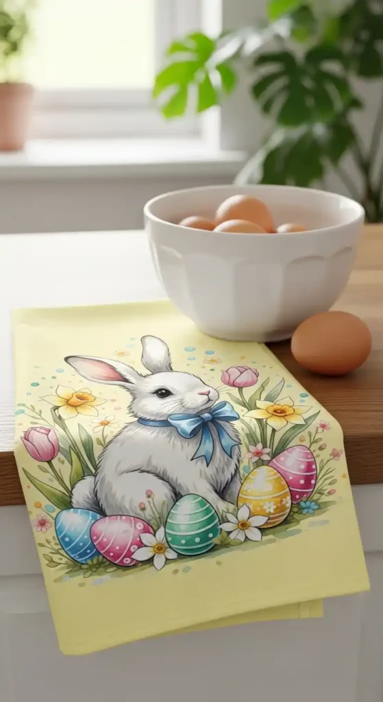 bunny-themed-kitchen-towels