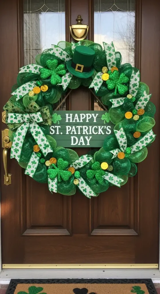 st-patricks-day-door-wreath