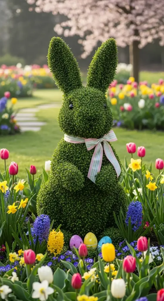 bunny-topiary