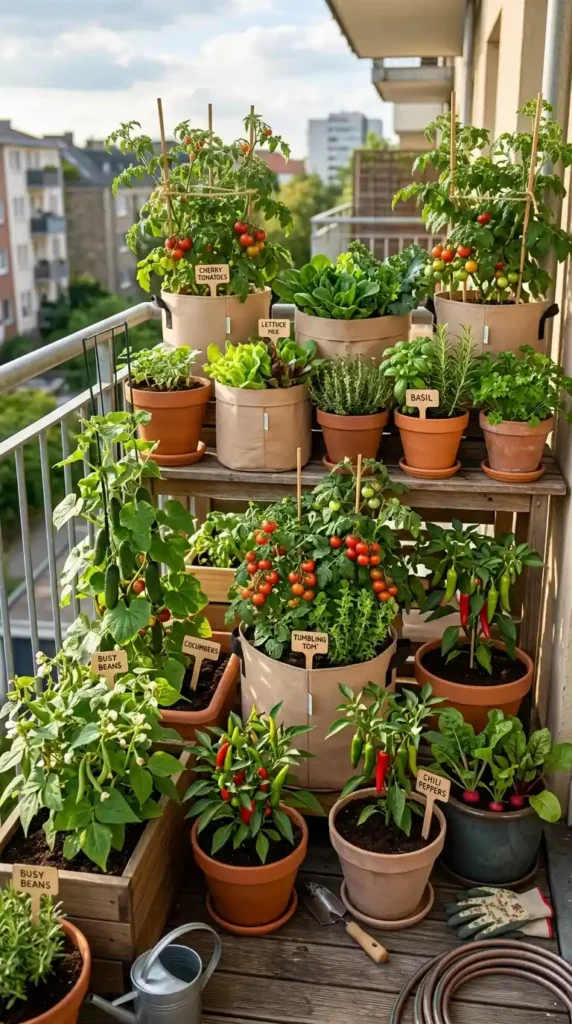 Mini Vegetable Garden Ideas: 16 Easy Small Space Designs 2 container-vegetable-garden