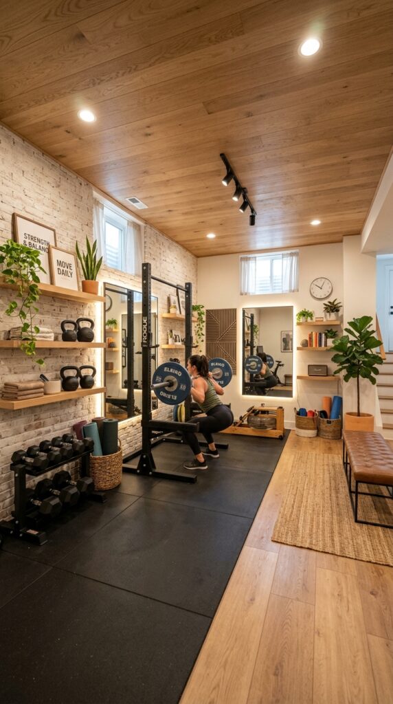 create-a-basement-workout-retreat