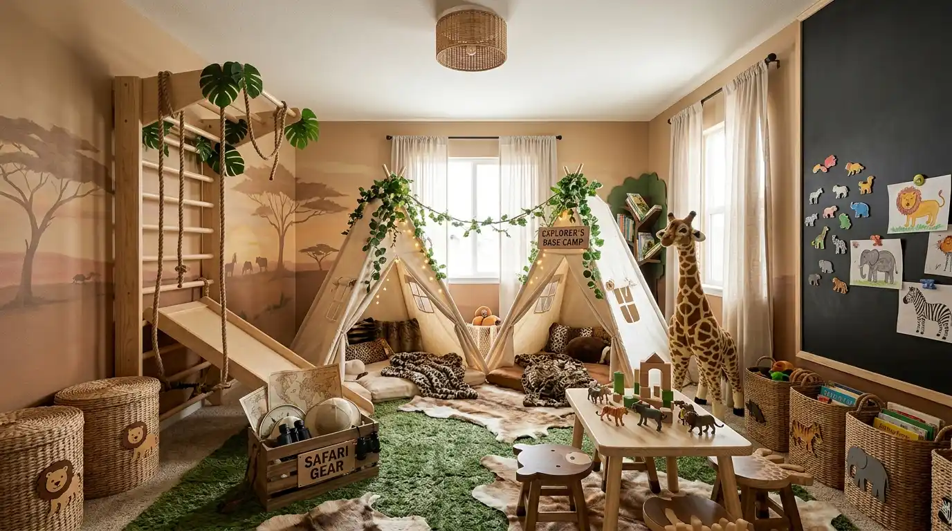 Safari-playroom-ideas