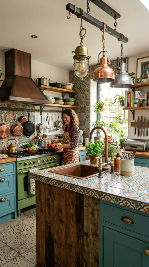 17 Funky Kitchen Designs for a Bold, Modern Home Makeover 7 mixed-metal-fixtures