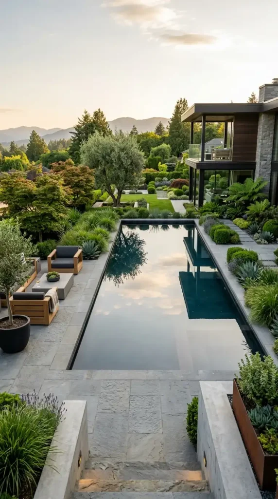 reflecting-pool-with-modern-landscaping