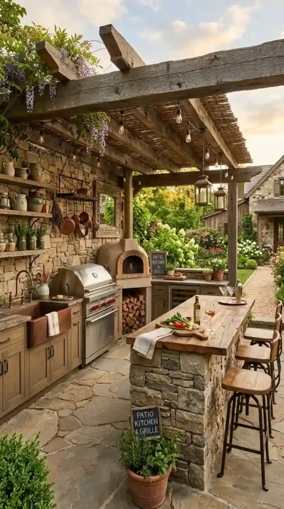 rustic-farmhouse-style-kitchen
