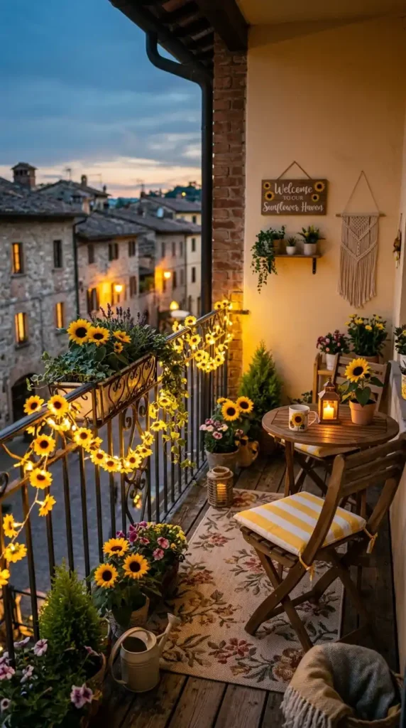sunflower-string-light-decor