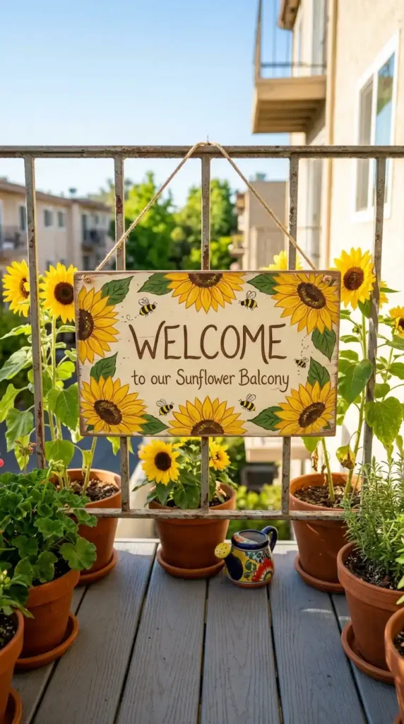 sunflower-welcome-sign