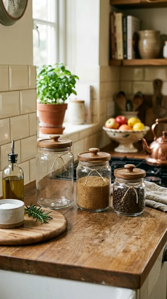 use-matching-glass-canisters