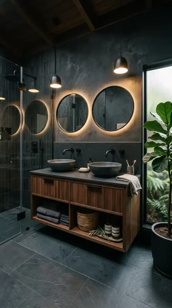 walnut-wood-vanity-bathrooms